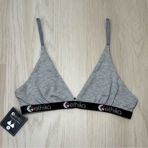 Ethika Women’s Triangle Bra, Size Small